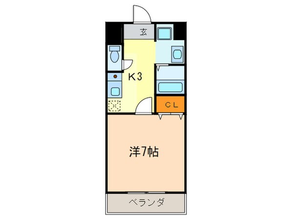 セントラルウイングの物件間取画像